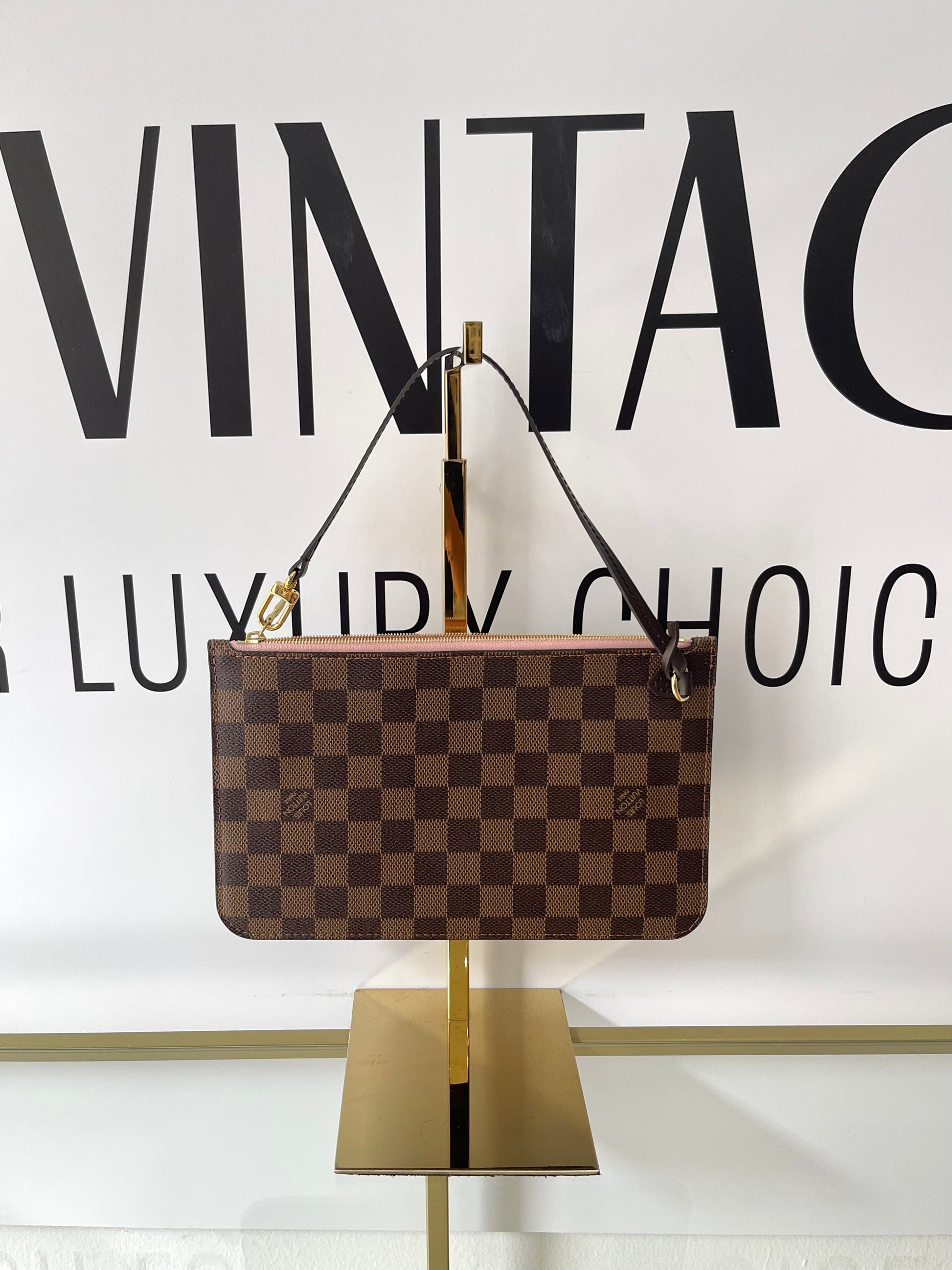 Pochette Damier Ebène Louis Vuitton
