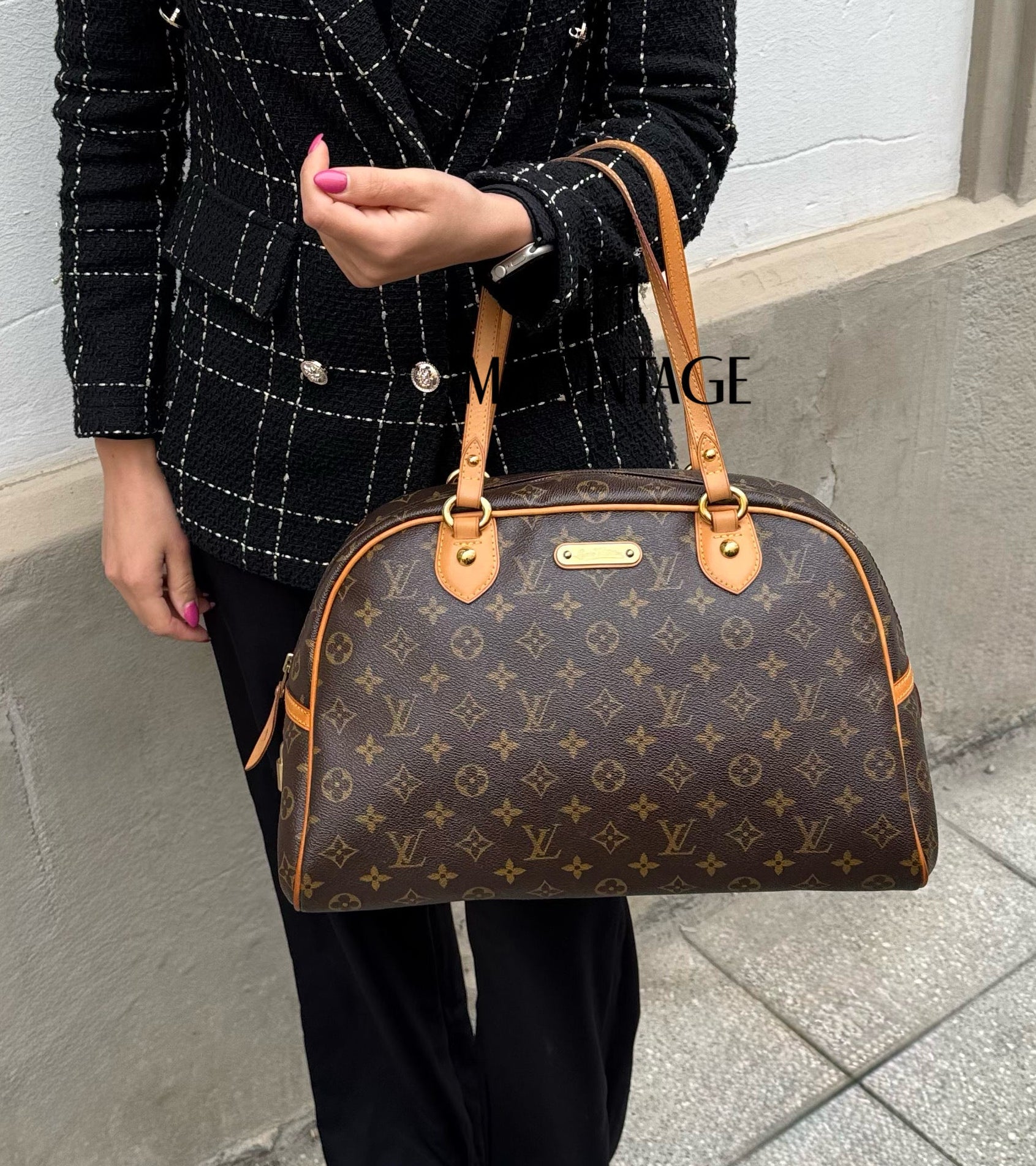 Borsa Montorgueil GM Monogram Louis Vuitton