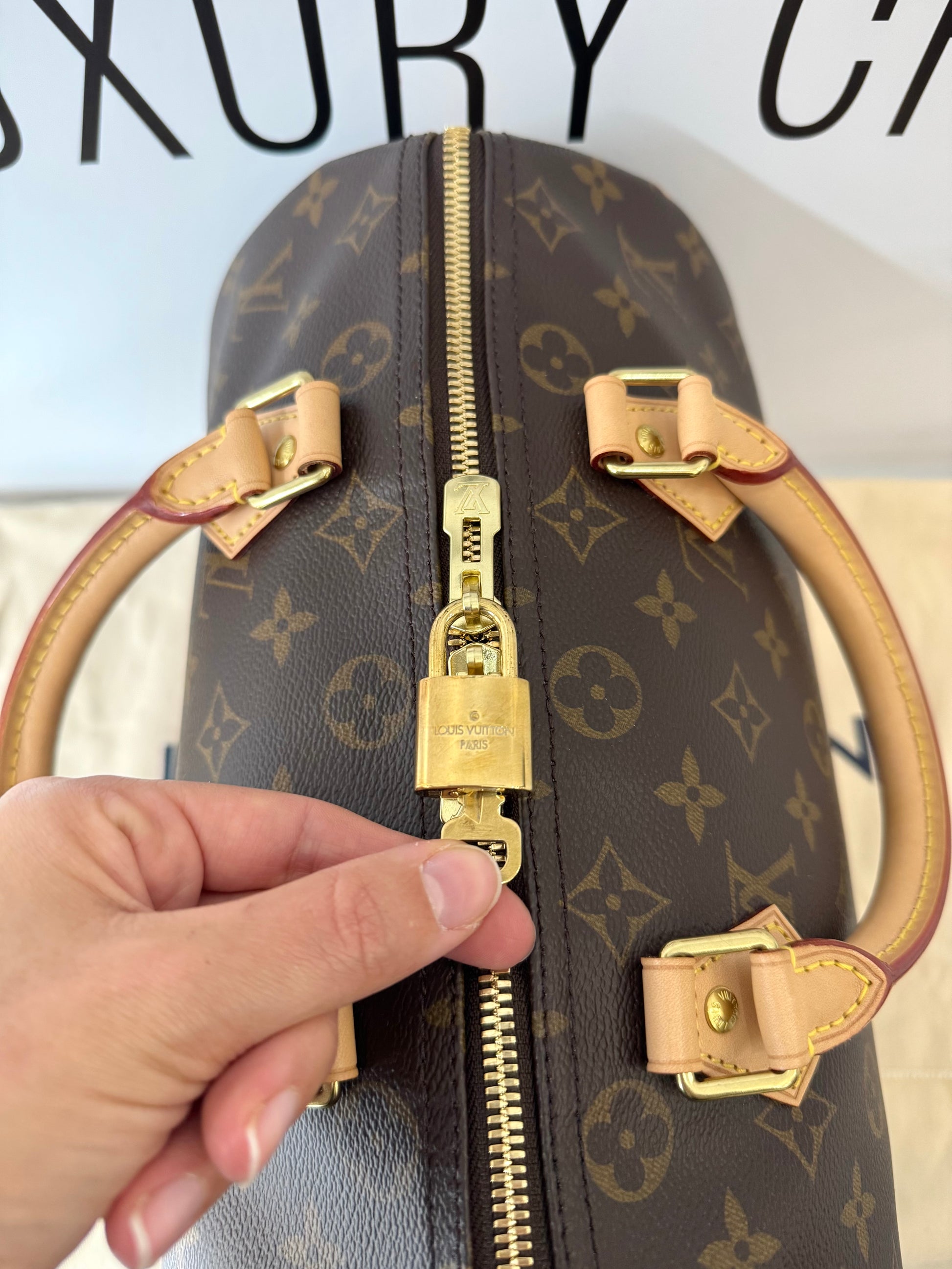 Borsa Speedy Bandoulière 30 Monogram Louis Vuitton