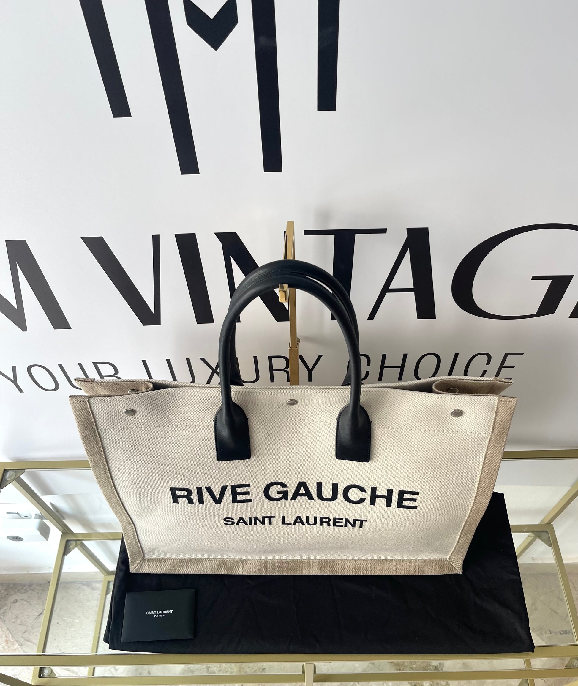 Borsa Tote Rive Gauche Saint Laurent