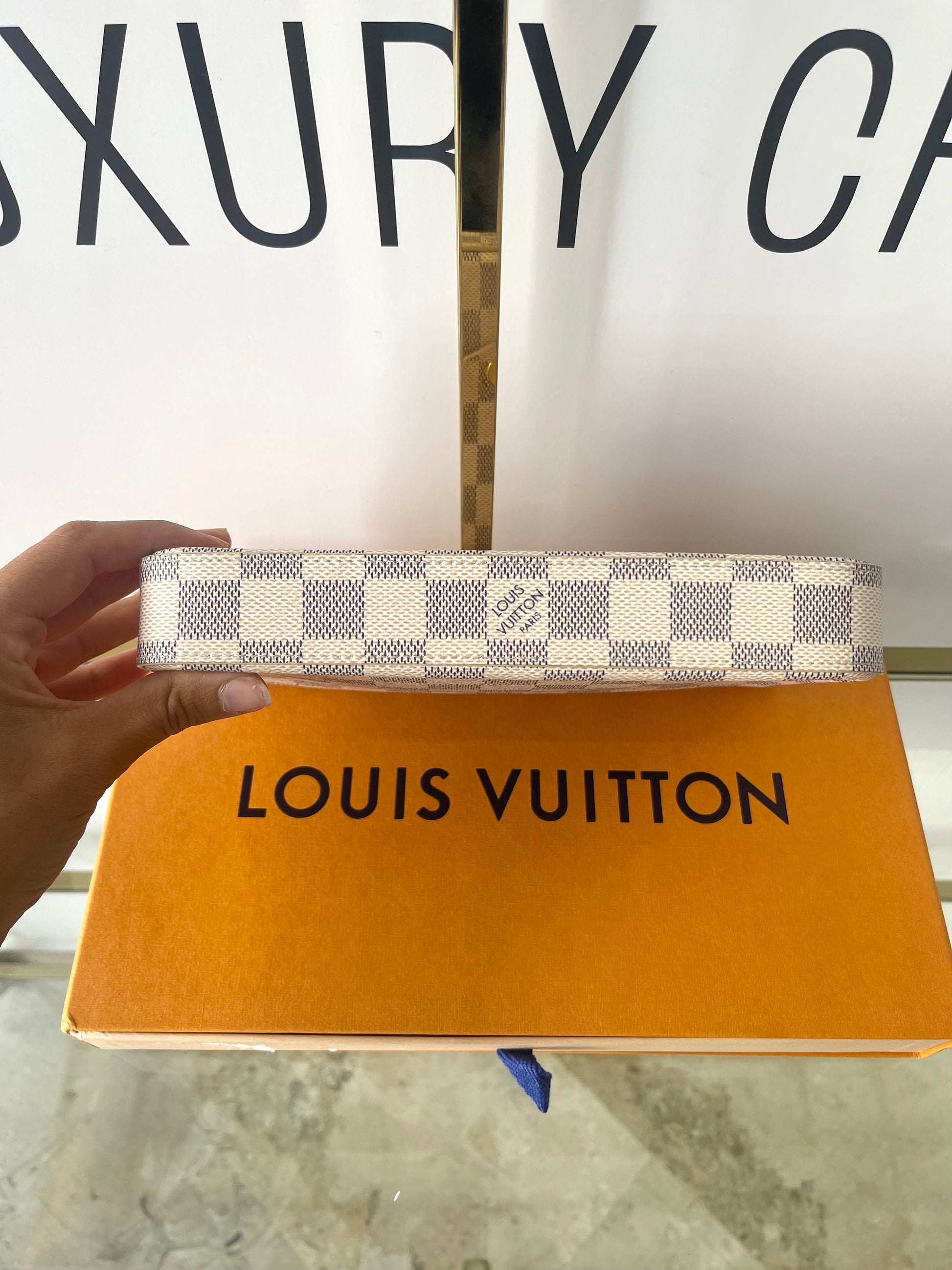 Pochette Félicie Damier Azur Louis Vuitton