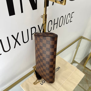 Borsa Eva Damier Ebène Louis Vuitton