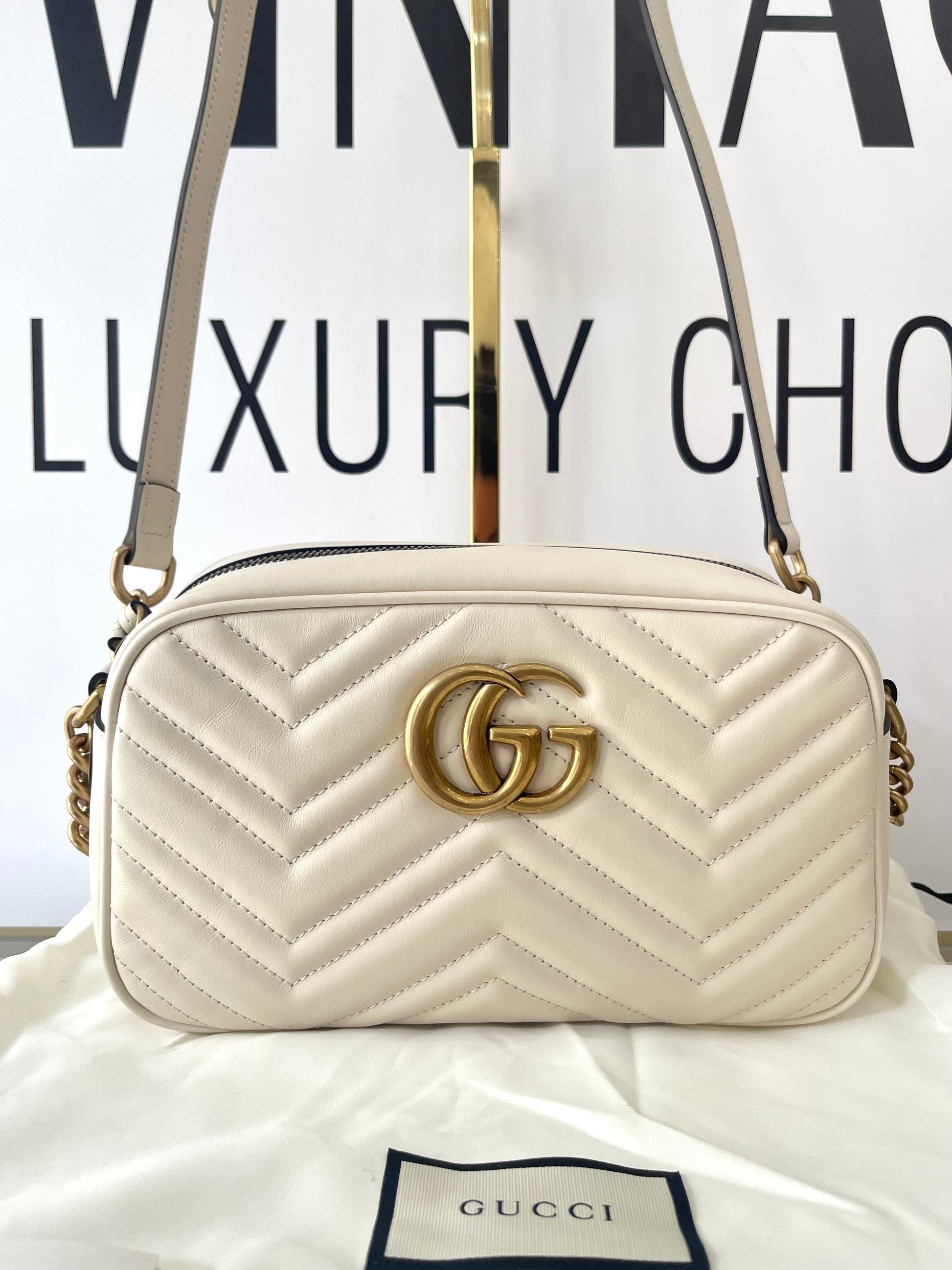 Borsa Camera Bag GG Marmont Matelassé Gucci