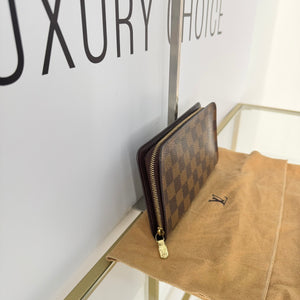 Portafoglio Zippy Damier Ebène Louis Vuitton
