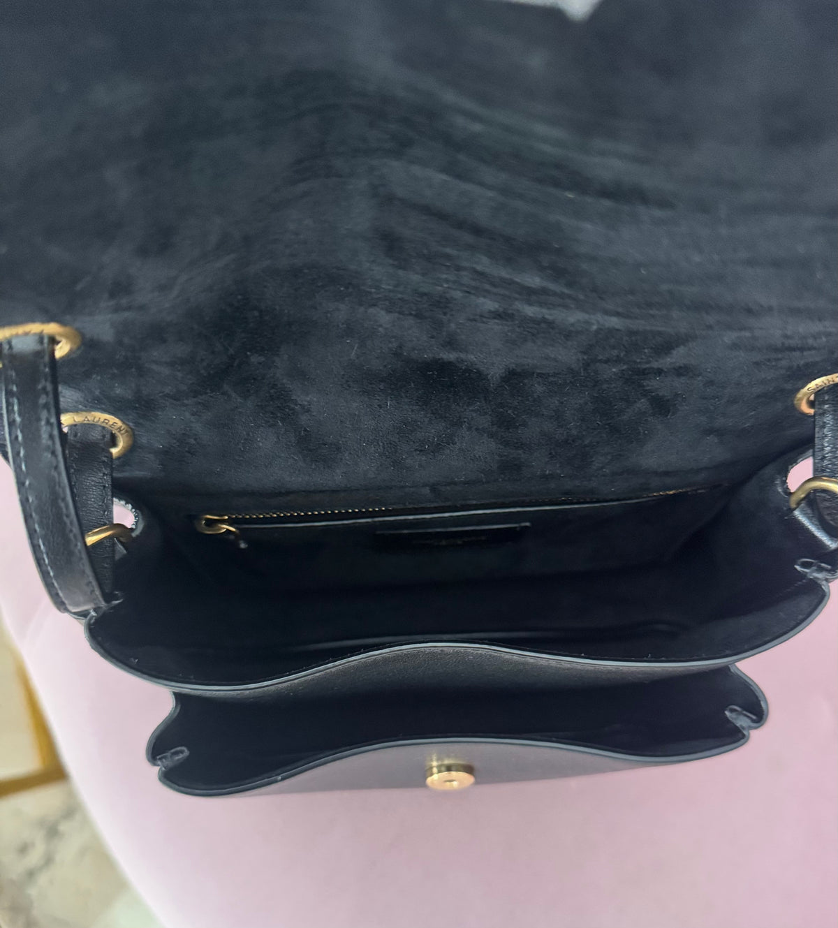 Borsa Niki hw oro Saint Laurent