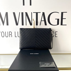 Pochette Cassandre Matelassé Saint Laurent
