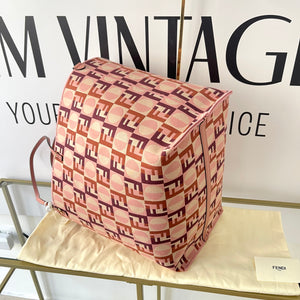 Borsa Shopping Roll Large reversibile Fendi