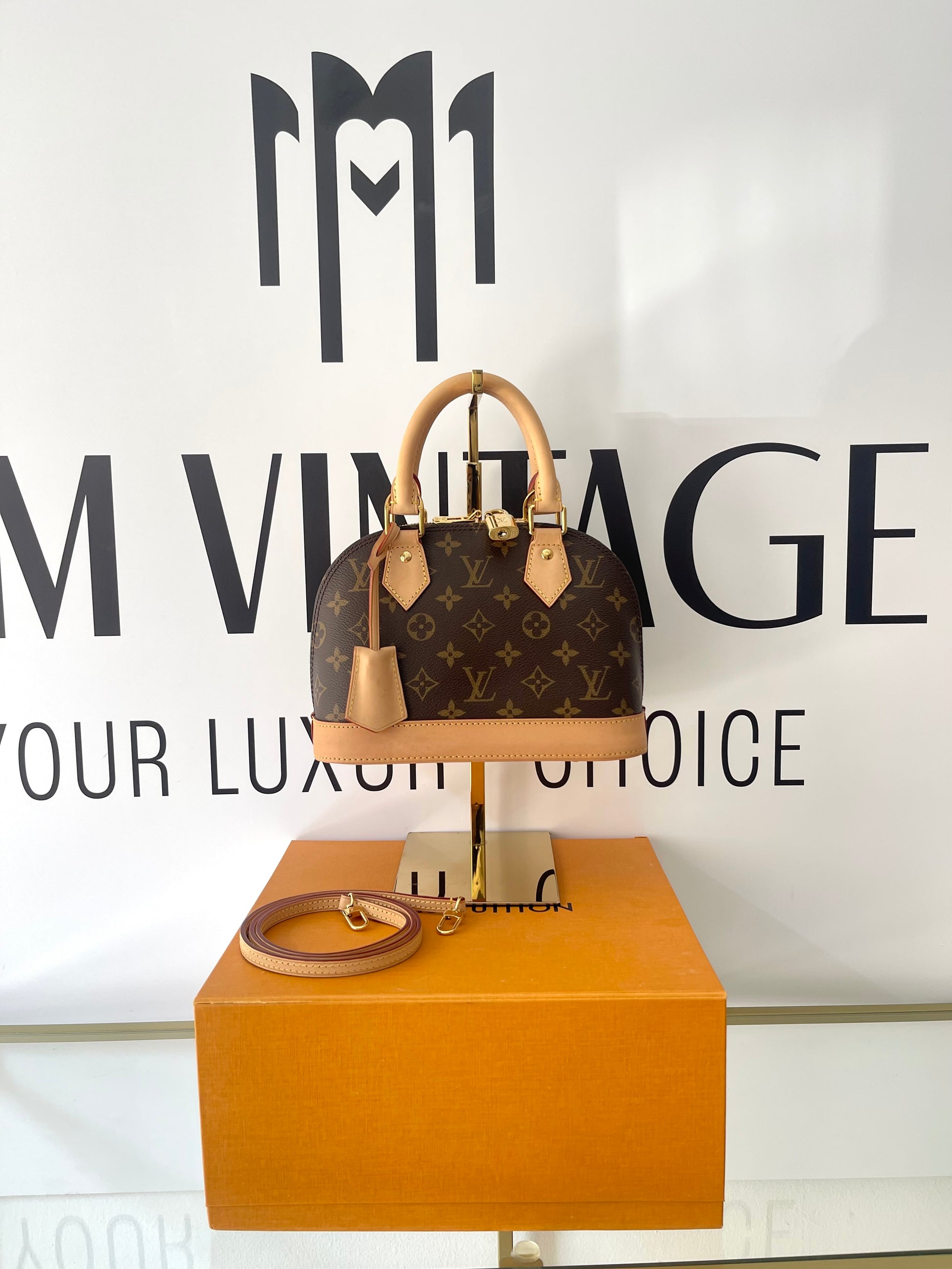 Borsa Alma BB Monogram Louis Vuitton