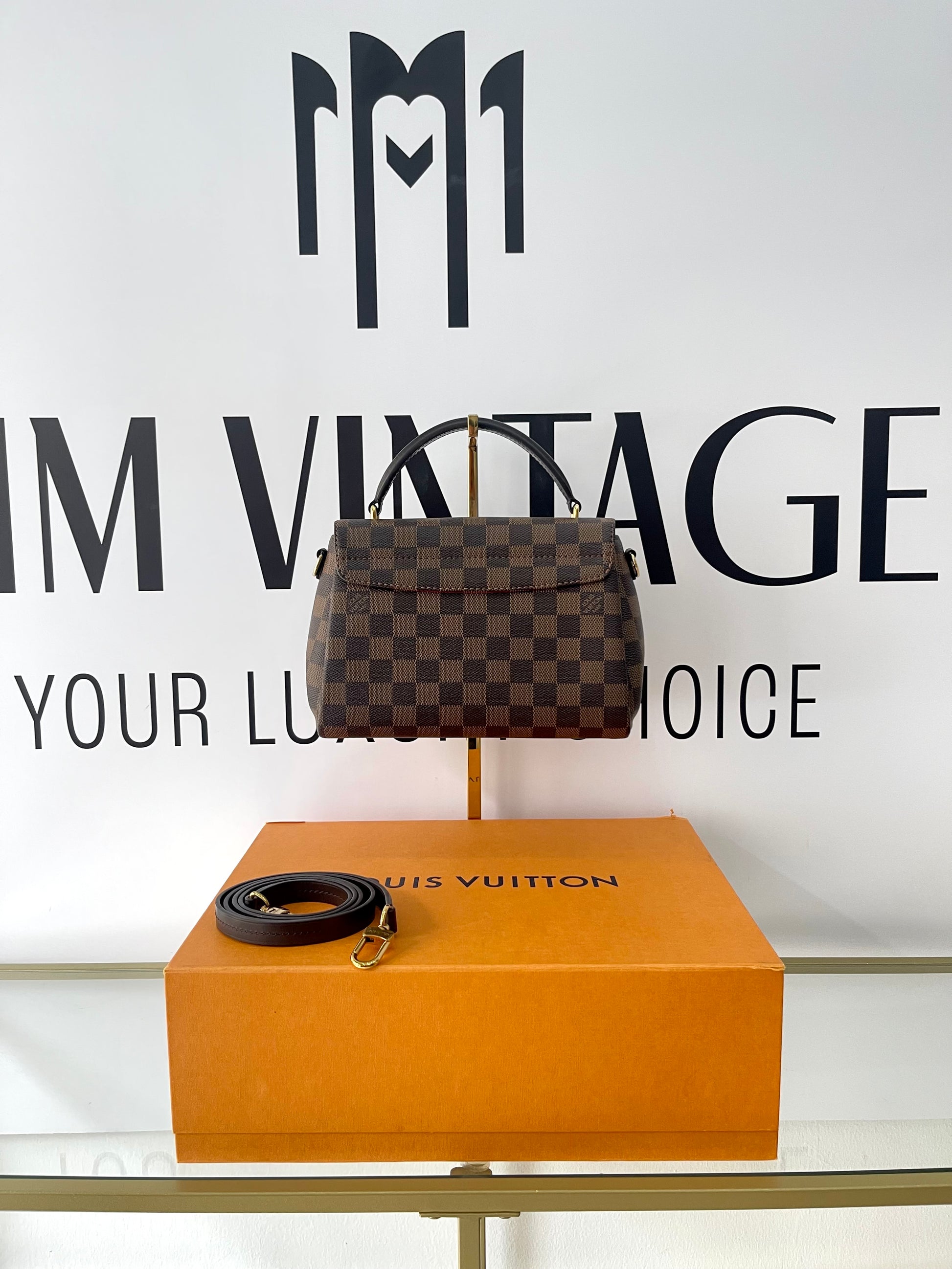 Borsa Croisette Damier Ebène Louis Vuitton