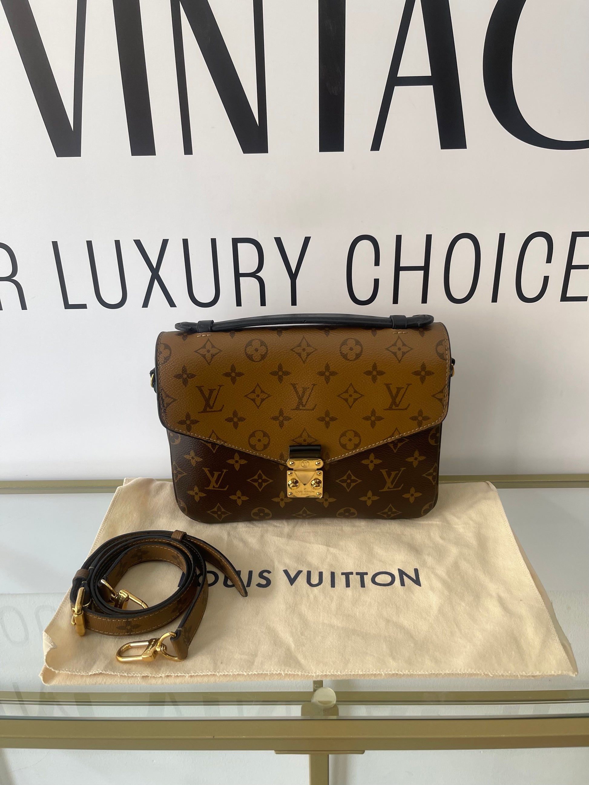 Borsa Métis Monogram Reverse Louis Vuitton