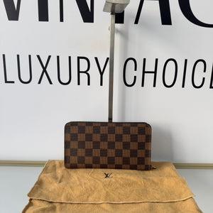 Portafoglio Zippy Damier Ebène Louis Vuitton