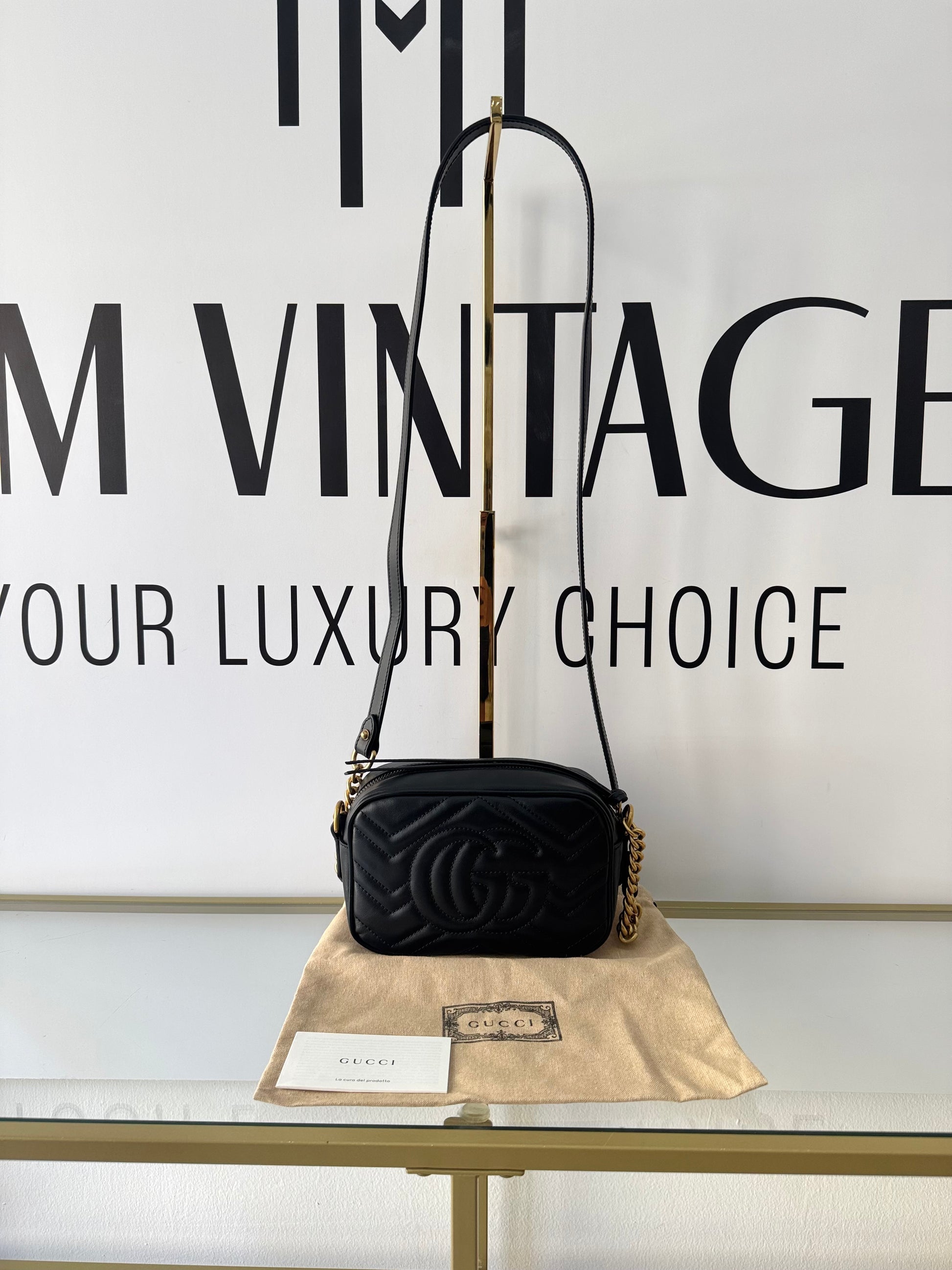 Borsa Mini Camera Bag GG Marmont Gucci