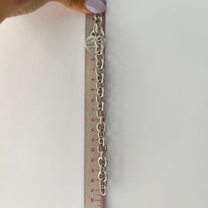 Bracciale a Maglie Cuore M Tiffany