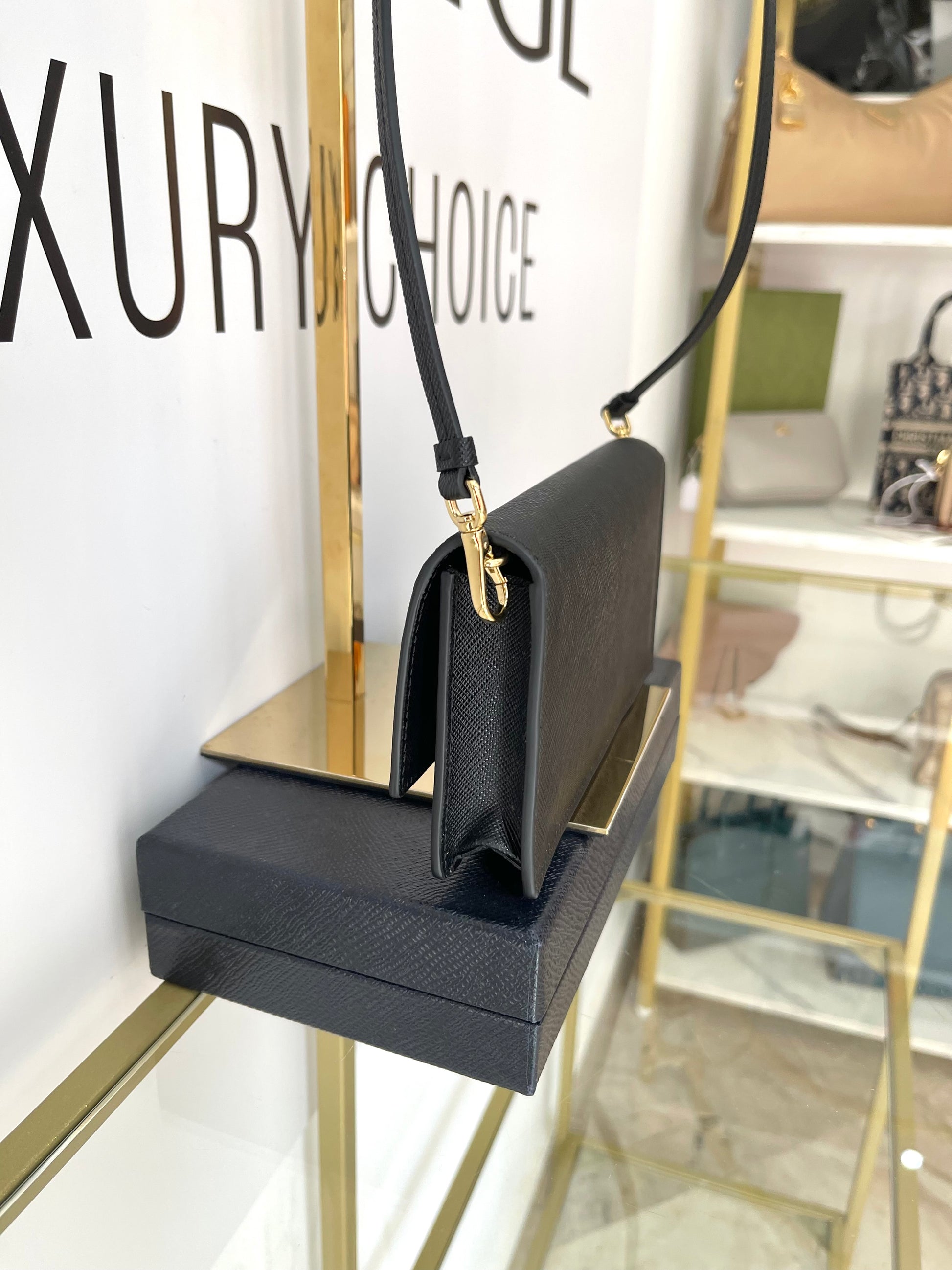 Borsa Mini In Saffiano Prada
