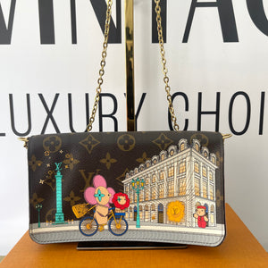 Borsa Félicie Vivienne Westwood in Paris Monogram Limited Edition Louis Vuitton