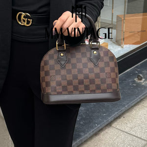 Borsa Alma BB Damier Ébène Louis Vuitton