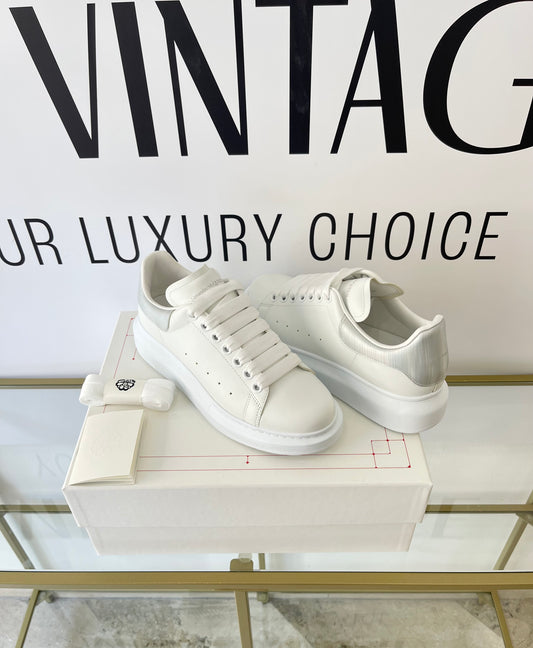 Sneaker Alexander McQueen white/silver