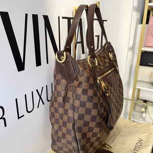 Borsa Evora MM Damier Ebéne Louis Vuitton