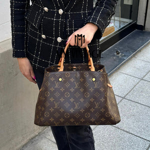 Borsa Montaigne MM Monogram Louis Vuitton