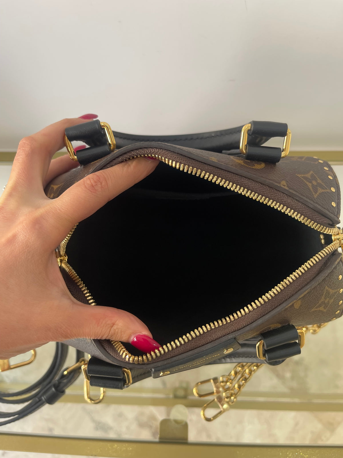 Borsa Speedy Trunk 20 Monogram Louis Vuitton