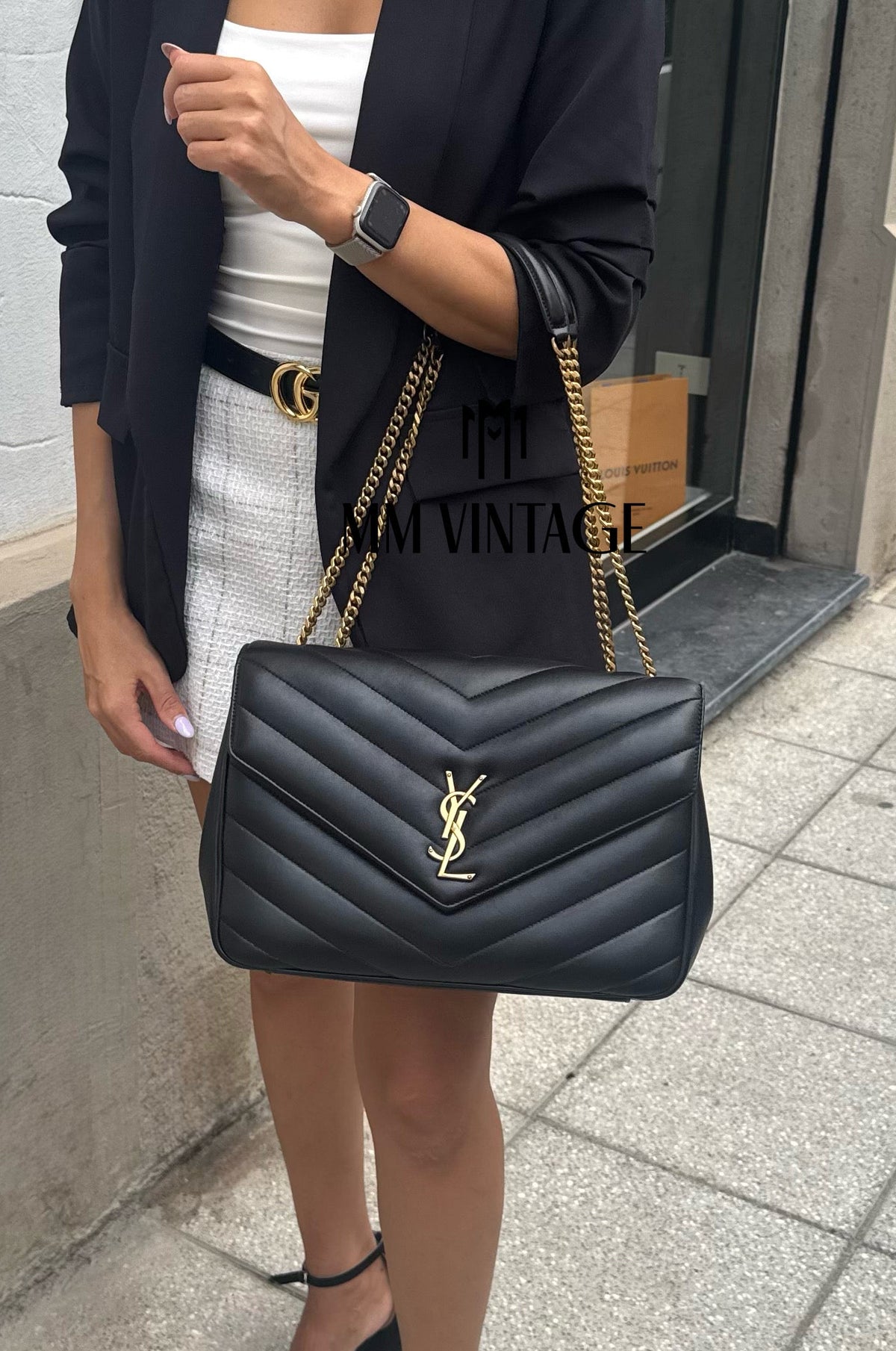 Borsa LouLou Large Saint Laurent