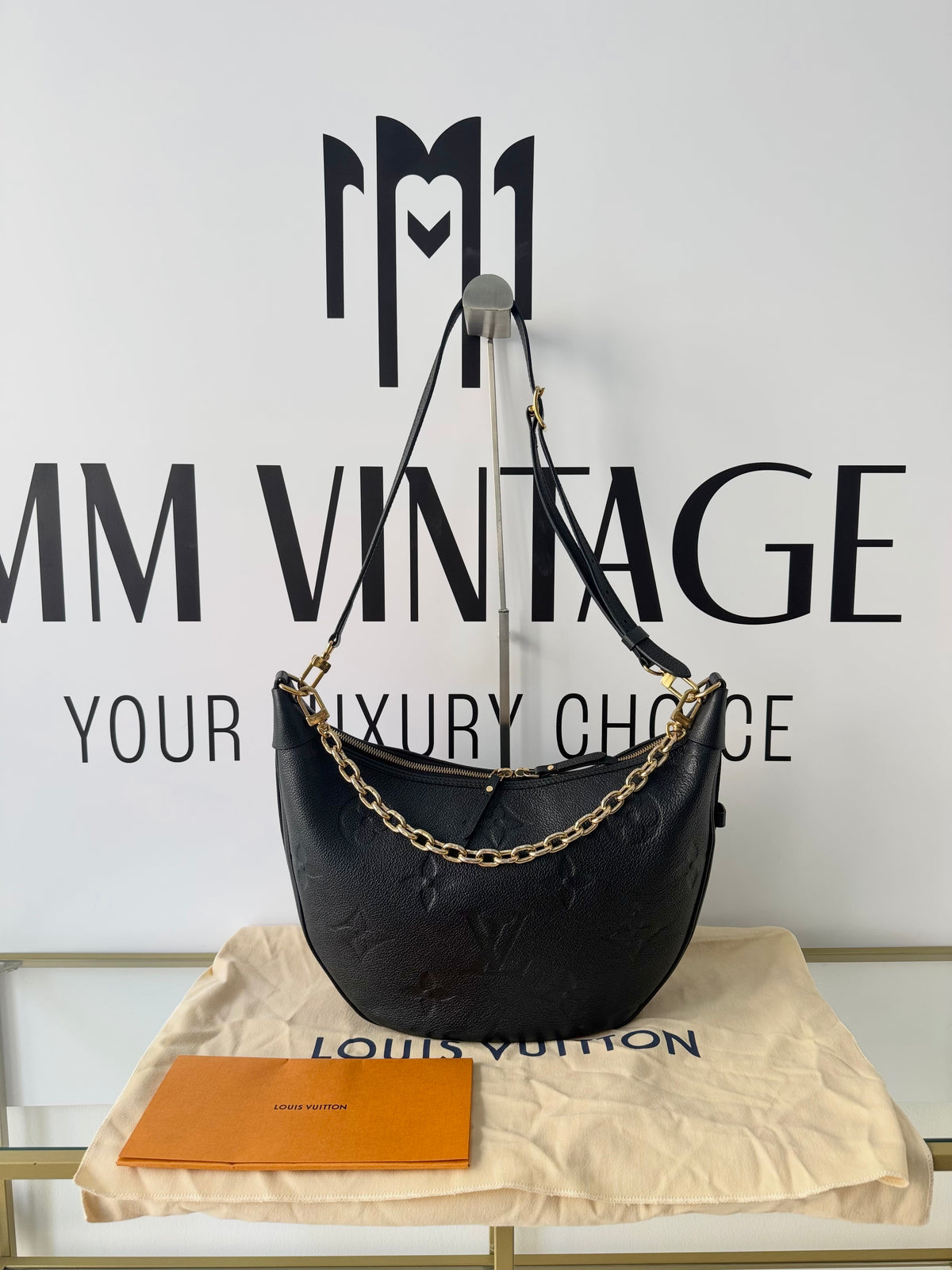 Borsa Loop Hobo Monogram Empreinte Louis Vuitton