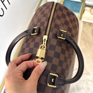 Borsa Speedy Bandoulière 35 Damier Ébène Louis Vuitton