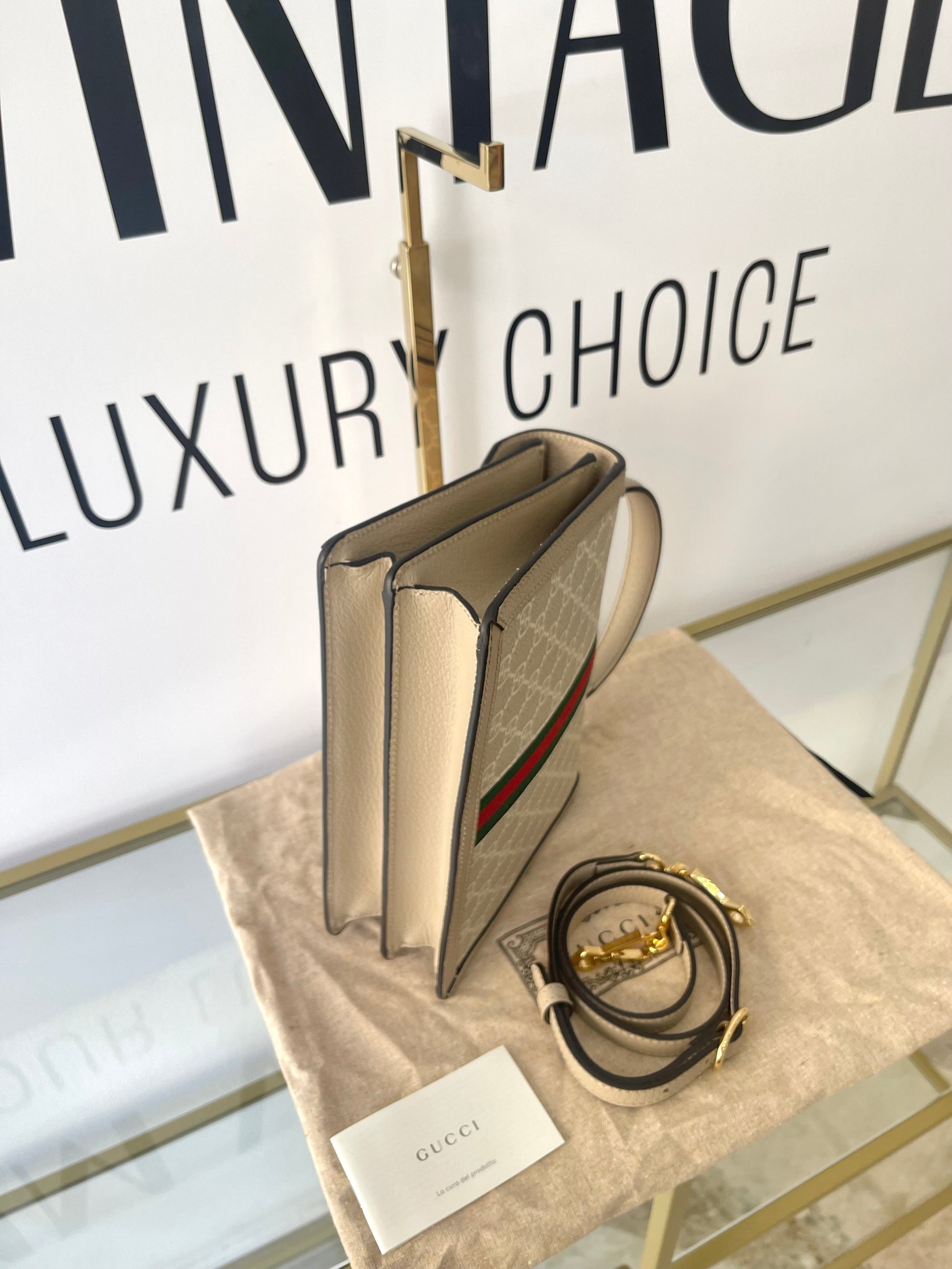 Borsa Ophidia GG Supreme Media Gucci