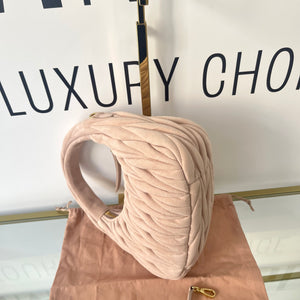 Borsa Hobo Wander Small Miu Miu