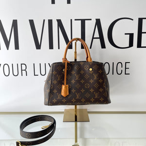 Borsa Montaigne PM Monogram Louis Vuitton