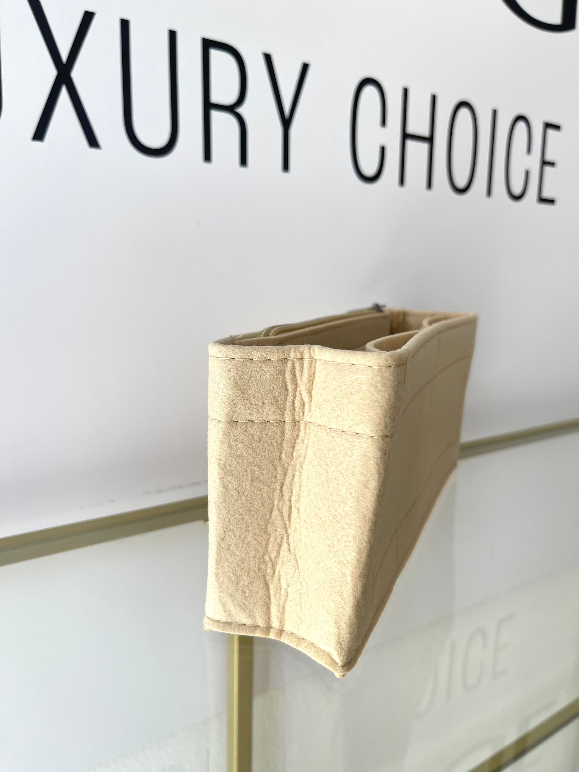 Organizer per borse beige