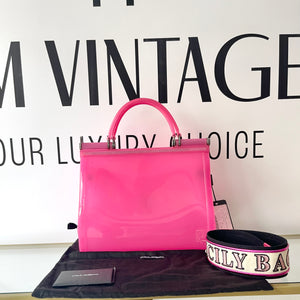 Borsa Sicily Pink Dolce & Gabbana