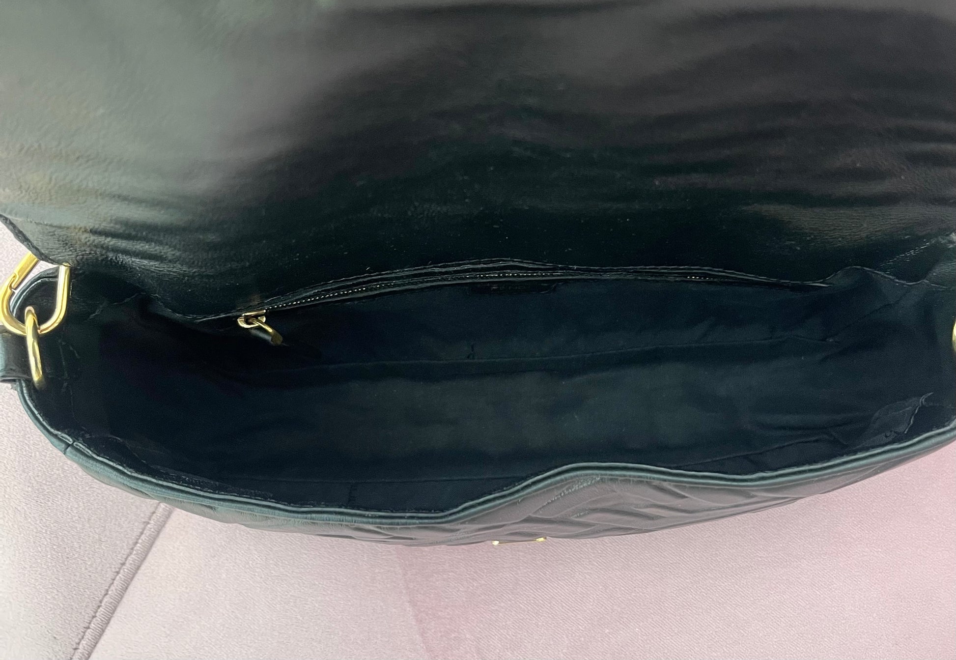 Borsa Baguette FF Fendi