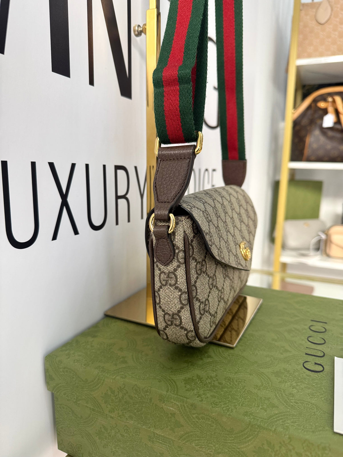 Pochette Ophidia GG Supreme Gucci