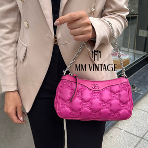 Borsa GG Matelassé fucsia Gucci