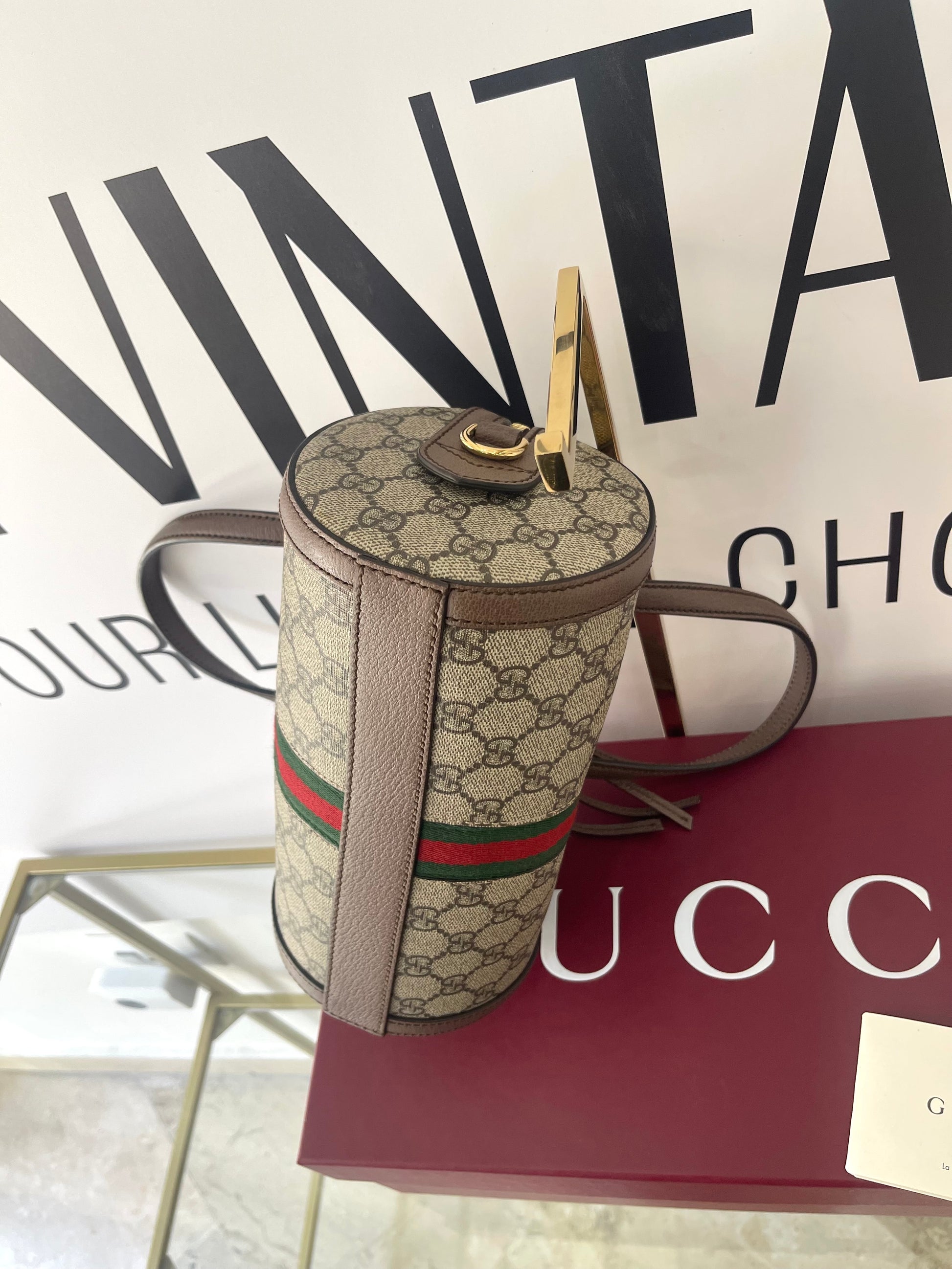 Borsa Ophidia Boston GG Supreme Gucci