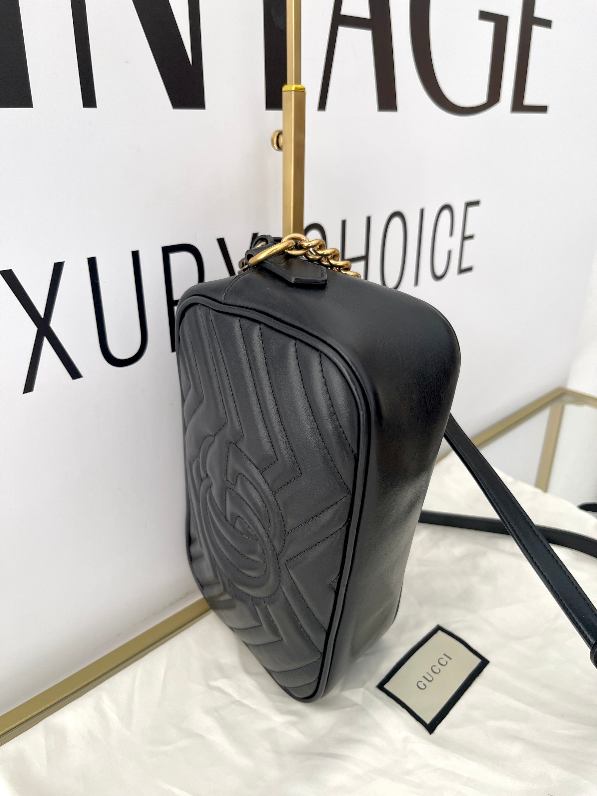 Borsa Camera Bag GG Marmont Matelassé Gucci