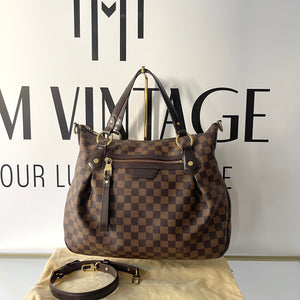 Borsa Evora MM Damier Ebéne Louis Vuitton