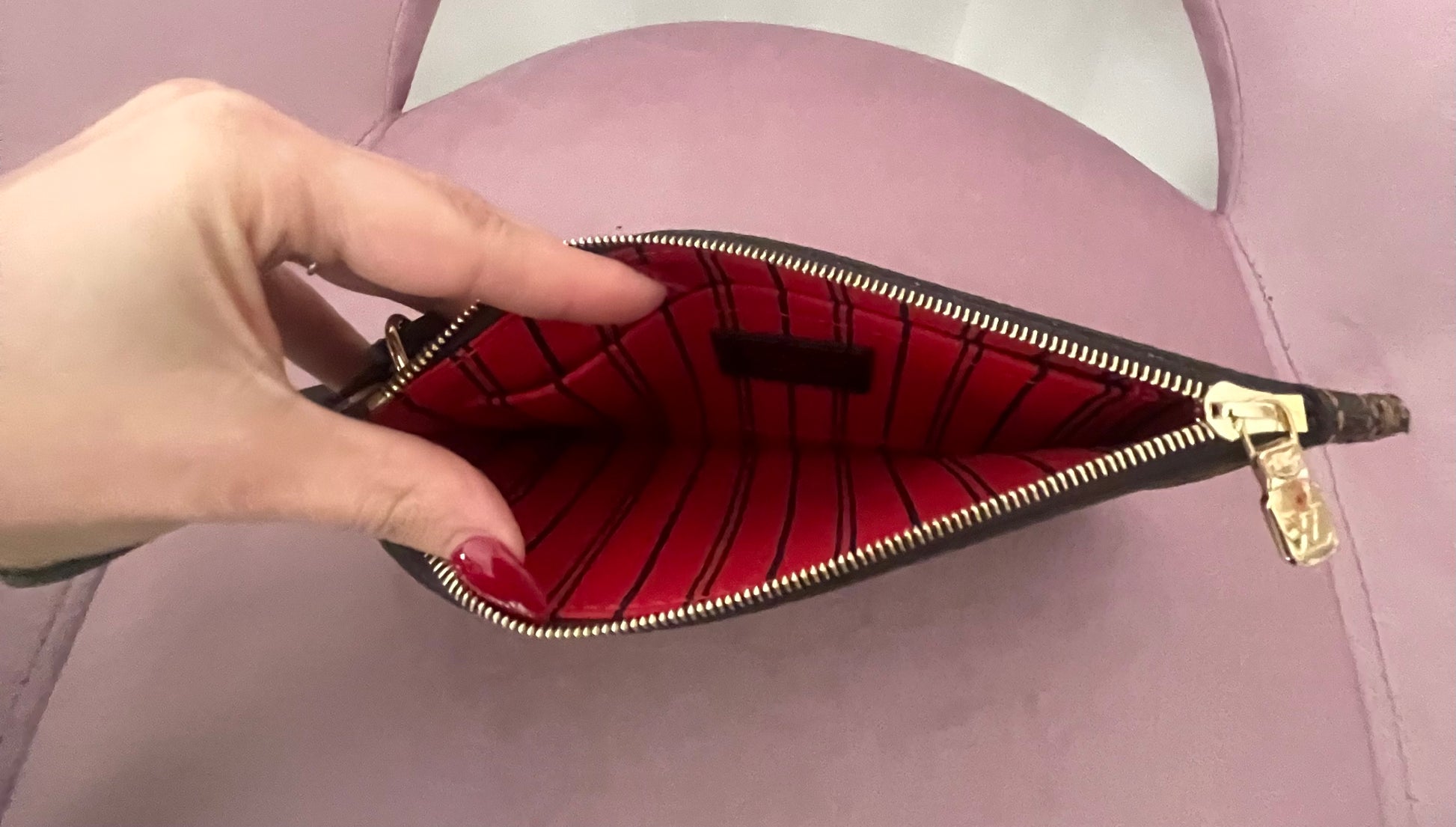 Borsa Neverfull PM Damier Ébène Louis Vuitton