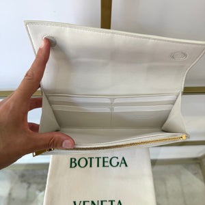 Portafoglio Cassette bianco Bottega Veneta