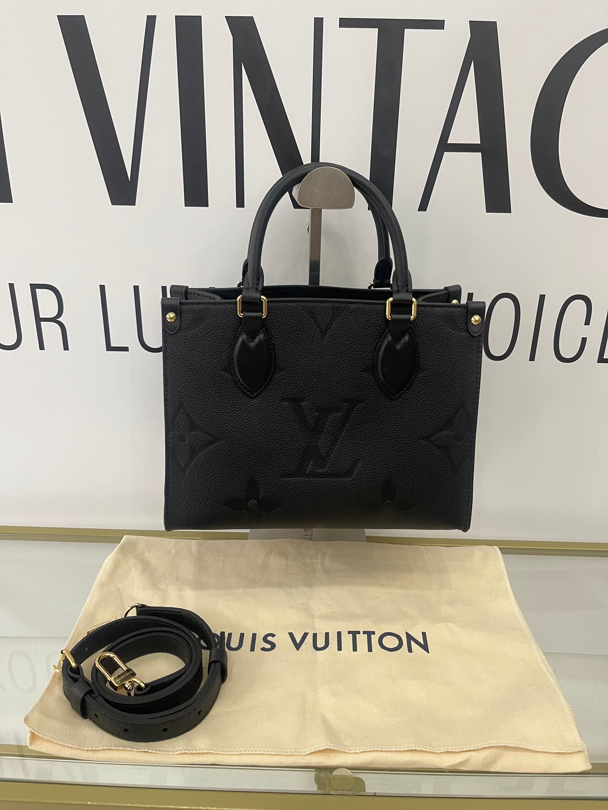 Borsa OnTheGo PM Monogram Empreinte Louis Vuitton