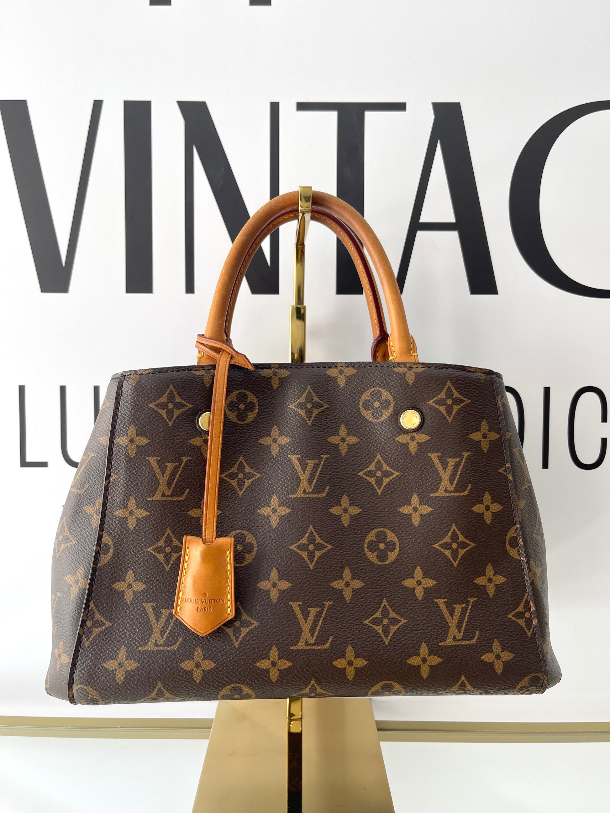 Borsa Montaigne PM Monogram Louis Vuitton