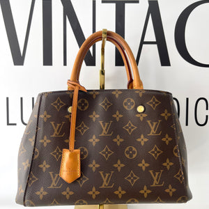Borsa Montaigne PM Monogram Louis Vuitton
