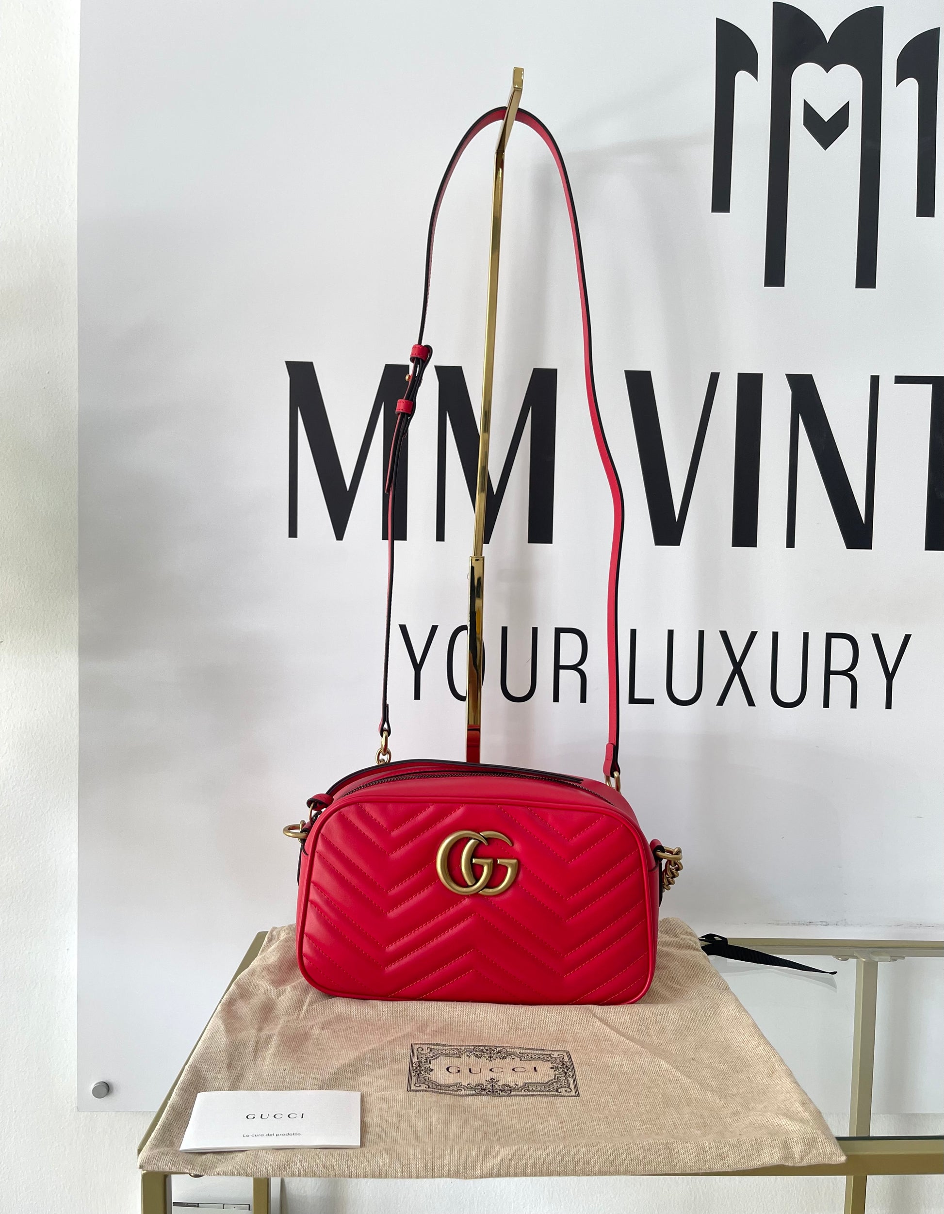 Borsa Camera Bag GG Marmont Matelassé Gucci