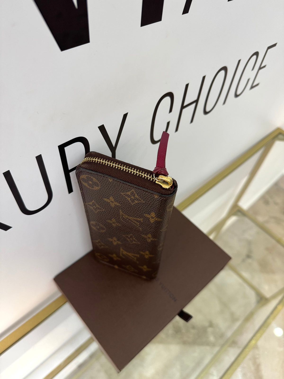 Portafoglio Clémence Monogram Louis Vuitton