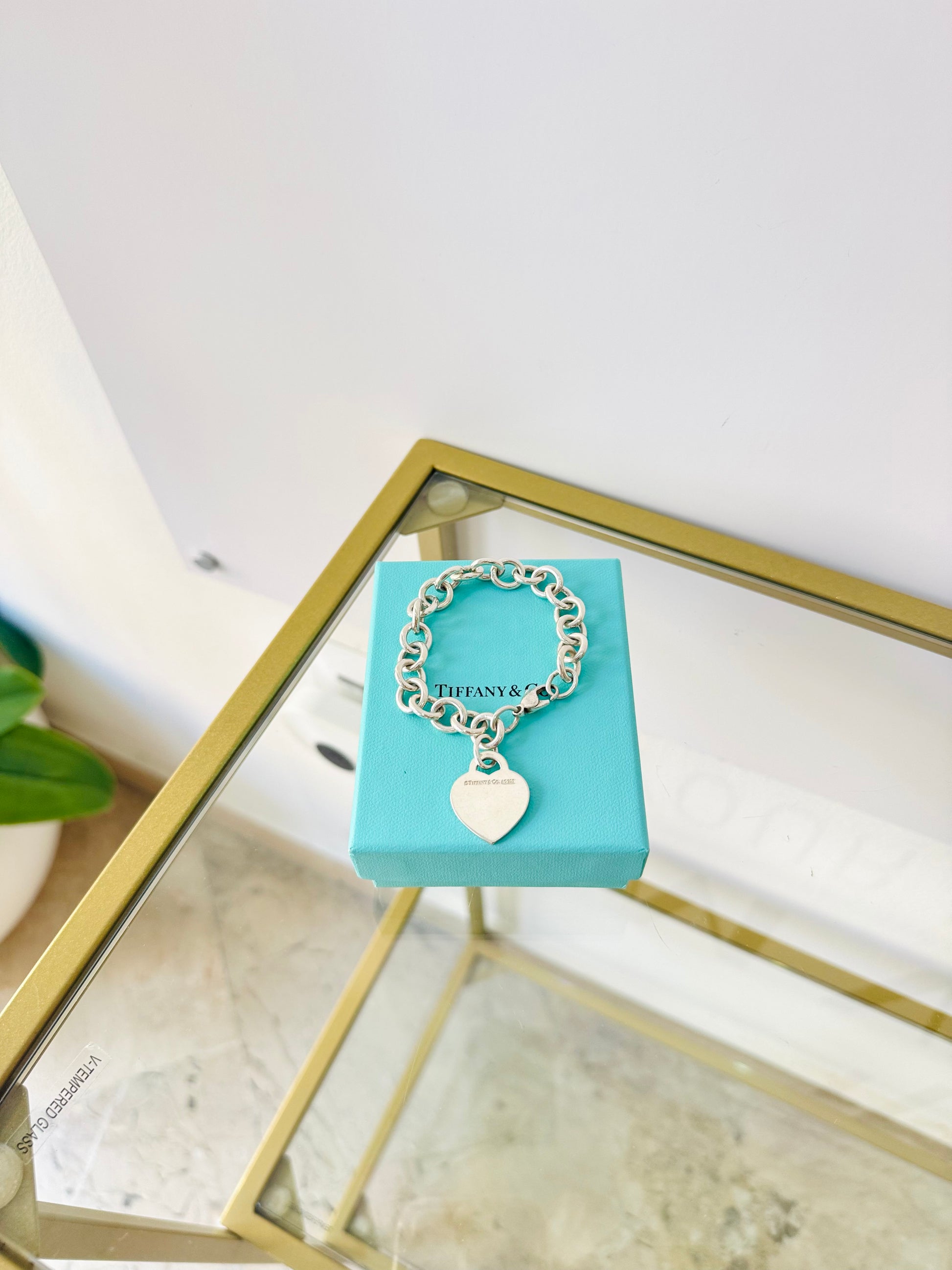 Bracciale a maglie cuore M Tiffany