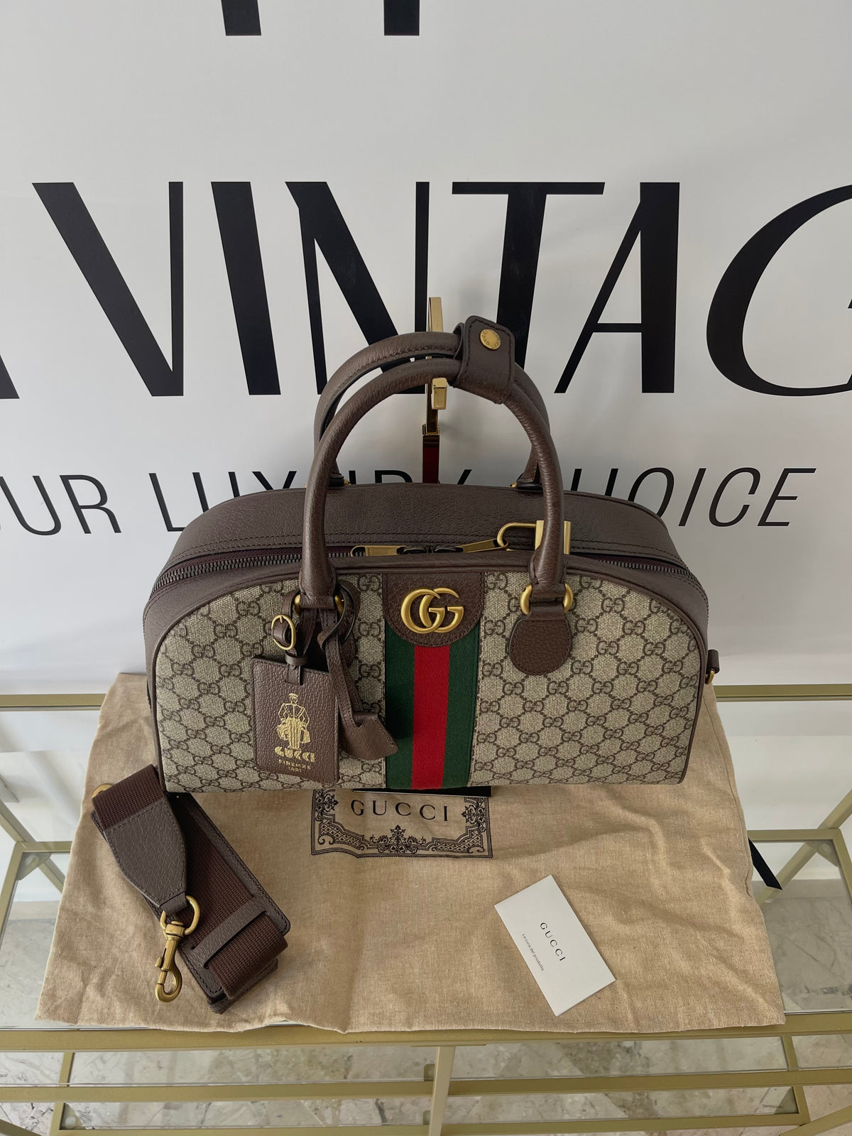 Bauletto Ophidia GG Supreme Gucci