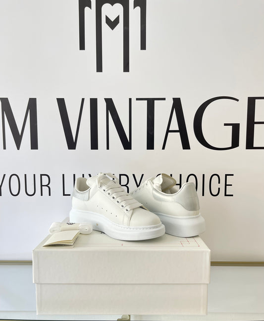 Sneaker Alexander McQueen white/silver