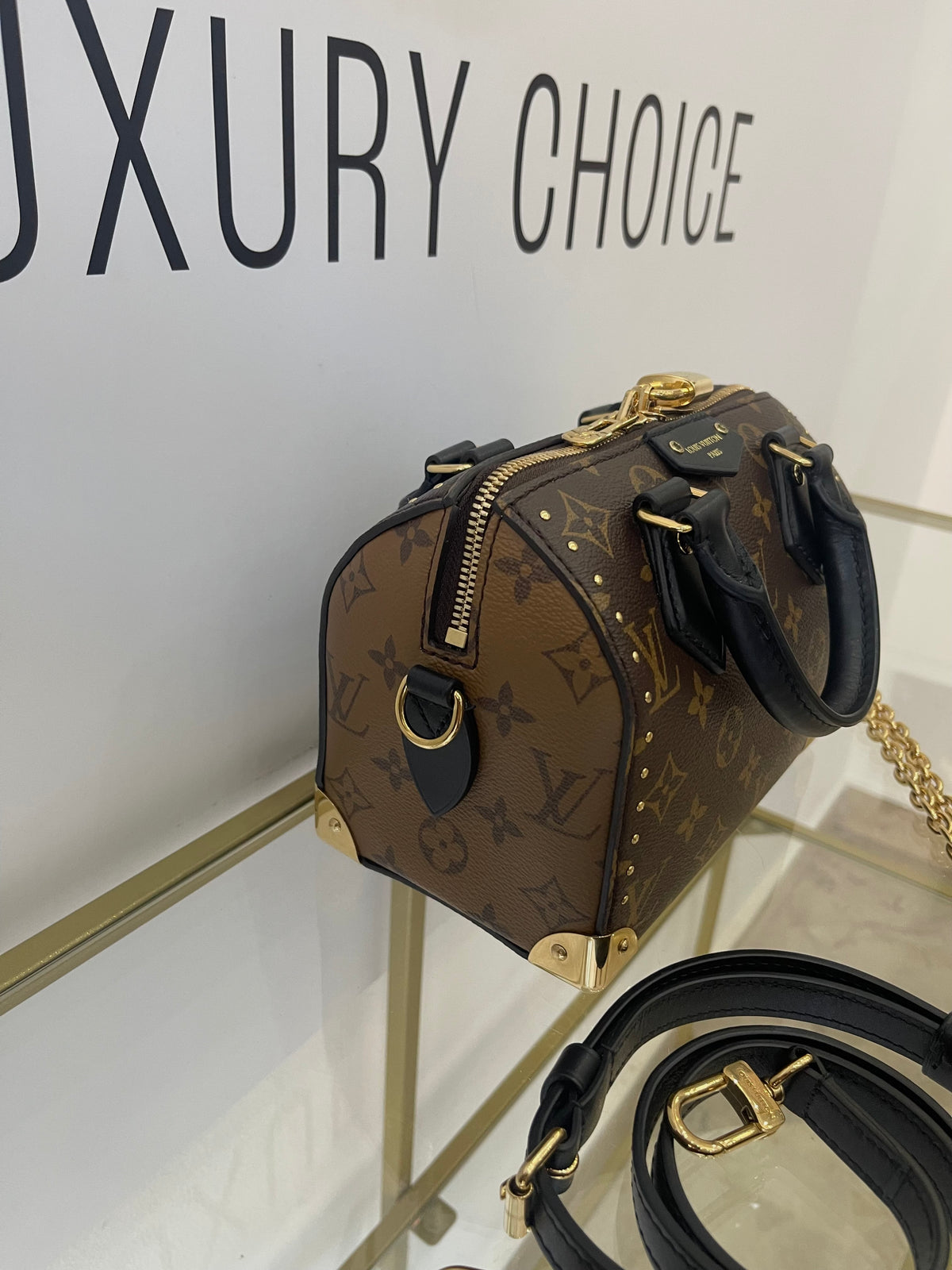 Borsa Speedy Trunk 20 Monogram Louis Vuitton