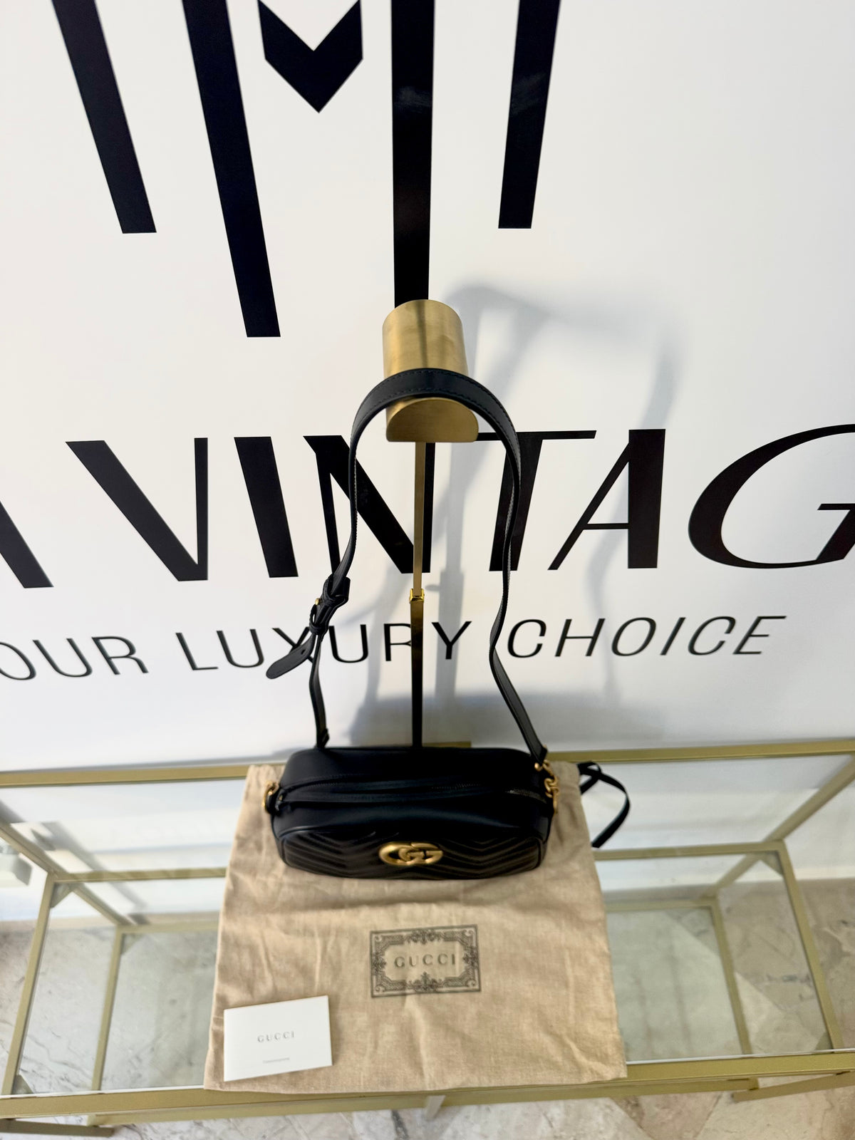 Borsa Camera Bag GG Marmont Matelassé Gucci